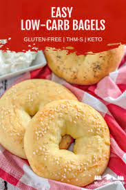 Easy Keto Bagels Recipe With Fathead Dough And Almond Flour How To Make Chewy Gluten Free Low Carb Bag In 2021 Keto Bagels Low Carb Bagels Low Carb Breakfast Recipes