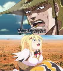 See more of hanka magic hairstyle on facebook. I Bet Hol Horse Feels Stupid Right Now Another Jojo Reference 79 Anime Memes Dank Anime Memes Anime