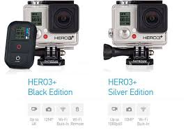 Gopro Hero 3 Plus Black And Silver Editions Specs Differences Http Coolpile Com Gadgets Magazine Gopro Hero3 Improved Action Camera Gopro Gopro Hero 3 Plus