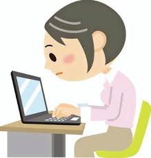 デスクワーク 姿勢イラスト｜無料イラスト・フリー素材なら「イラストAC」