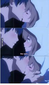 The First Time I Kissed My Crush Romantic Anime Toradora Anime The scene where they did their first kiss. the first time i kissed my crush