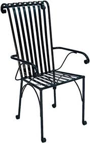 A Artisan Crafted Forged Iron Chair For Veranda Rustic Patio And Garden It Is Mexican In Black I Iron Chair Iron Furniture Wrought Iron Patio Chairs