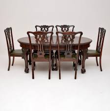 They come in a range of colours, styles and materials to find the best solution for you and your space. Antique Mahogany Chippendale Style Dining Table Six Chairs 627958 Sellingantiques Co Uk