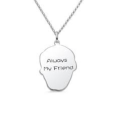 Each necklace is made to order and has been designed and handcrafted by skilled artisans. Personalized Pet Photo Necklace With Birthstones