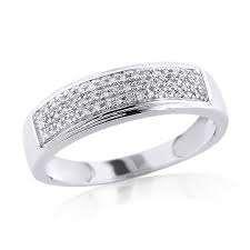 Best price cod easy returns. Sterling Silver Wedding Bands Mens Diamond Ring 0 34ct
