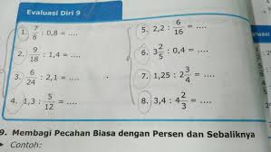 Evaulasi diri 4 matematika kelas 5 halaman 15 pliss jawab brainly co id. Bantu Jawab Dong Matematika Kelas 5 Evaluasi Diri 9 Halaman 54 Brainly Co Id
