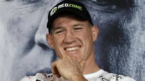 Footy enforcer paul gallen tackles young gun justis huni moments before suffering a crushing tko after taking the 'beating of his life'. 8sw Rbpcifzem