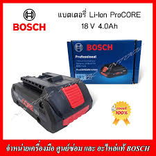 BOSCH แบตเตอรี่ LI-ION PORCORE 18V 4.0 AH | Lazada.co.th