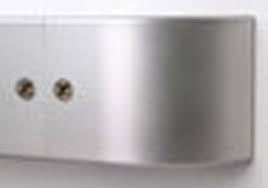 Chair screws are screwed into a hole bored in the sleeper. 4 Aluminum Chair Rail Wall Guard Eagle Mat