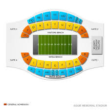 Nmsu Aggie Memorial Stadium 2019 Seating Chart