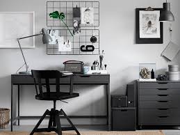 17 Timeless Ideas To Decorate Grey Home Office Gray Home Offices Ikea Home Office Home Office Decor