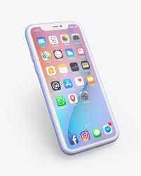 Psd is well organized with smart layers. Clay Apple Iphone 11 Pro In Device Mockups On Yellow Images Object Mockups