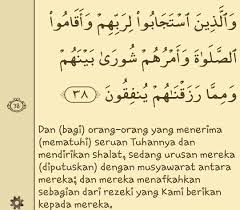 Demi matahari dan cahayanya di pagi hari,.1l :| !l. Sebutkan Ciri Orang Bertaqwa Berdasarkan Surah As Syura Ayat 38 Brainly Co Id