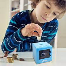 Elainilye Little Combination Children Locker: Small Safe Box Mini Safe for Kids Home Office Personal Safe Lock Box