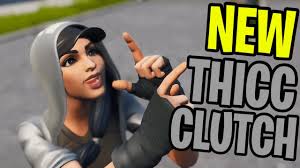 New thicc calamity skin has a very nice back with new. The New Thicc Fortnite Skin Clutch Youtube