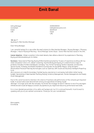 James, as a highly skilled fashion merchandiser, i read your posting for a new fashion merchandiser with interest. Merchandise Manager Cover Letter Sample Kickresume
