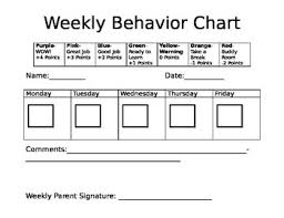 Star Behavior Chart