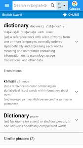 Swahili English Dictionary For Android Apk Download