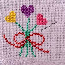 590 begenme 1 yorum instagram da etamin havlu burcuhavluetamin kalp buketinin kucugu de olmazsa olmazd kanavice kanavice tasarimlari kanavice ornekleri