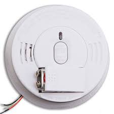 Carbon monoxide & smoke alarm fire sensor alarm co smoke detector sound combo sensor tester led lights battery operated with digital we'll review the issue and make a decision about a partial or a full refund. Kidde I4618 120v Ac Dc Smoke Alarm With Battery Backup Home Security Home Garden