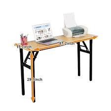Need Computer Desk 47l15 7w Foldable Computer Table With Bifma Certification Writing Desk Folding Table O Home Office Furniture Desk Computer Table Office Desk