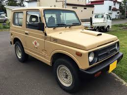 ジムニーにビスケットで刷毛塗り全塗装 ジムニー おしゃれな車 刷毛