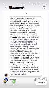 Samantha armytage was born on september 4, 1976 in north sydney, new south wales, australia. Samantha Armytage On Twitter Just One Of Many Many Messages I Ve Received From Strangers This Week