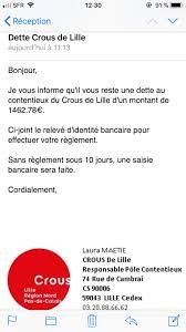 Sachant que je compte prévenir mon établissement, ainsi que le crous. Demande Aide Remboursement Dettes Cotizup Com