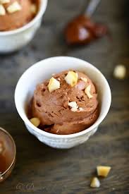 Glace Nutella Ou Pate A Tartiner Au Mascarpone Un Dejeuner De Soleil Glace Nutella Nutella Recette Glace