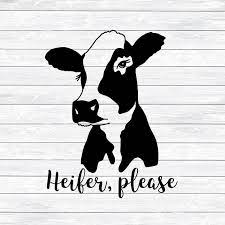 Download Heifer Please Cow Svg Cow Face Cow Head Farm Svg Herd Etsy In 2021 Cow Face Cricut Projects Vinyl Cow Head