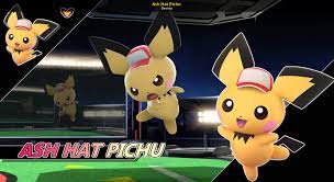 V2 0 Ash Hat Pichu Super Smash Bros Ultimate Mods