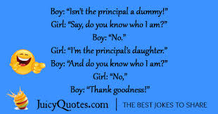 What do you call shorts that clouds wear? Funny School Joke 17 With Picture