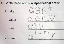 To use the default 'ascii' ordering, specify . Write These Words In Alphabetical Order R Technicallythetruth