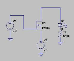 Hilfe Bei Simpler Mosfet Schaltung Mosfet Als Schalter Mikrocontroller Net
