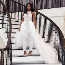 Shaq Will Bypetronella Nigerianwedding Shaqanddrewsayido Bridaljumpsuit Wedding Reception Outfit Wedding Dresses Bridal Outfits