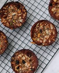 Grain Free Chocolate Chip Banana Bread Muffin Recipe With Maca Alexand Chocolate Chip Banana Bread Muffins Banana Chocolate Chip Chocolate Chip Banana Bread