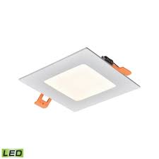 Thomas Lighting Lr11044 Mercury 4 75 Inch 9w 1 Led Square Recessed Light