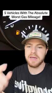 5 Vehicles With The Worst Gas Mileage! #Cars #trucks