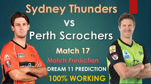 Perth Scorchers Vs Sydney Thunders Today Match Prediction Sydney Thunder Predictions Match
