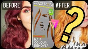 The color dye penetrated into your hair strand will be washed away by the hair color remover, effectively and safely. Removing My Hair Colour Colour B4 Extra Strength Hair Colour Remover Hint Hint Brad Mondo Youtube