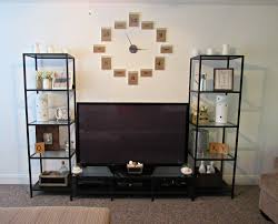 Vittsjo Ikea Series Hang The Tv Instead And Get The Taller Vittsjo Rustic Apartment Rustic House Rustic Living Room