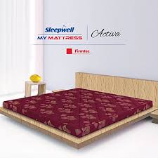 Order a custom hand made mattress in almost any size. Sleepwell Activa Firmtec Mattress 72 X 36 X 4 Inches Maroon Buy Online In Fiji At Fiji Desertcart Com Productid 88918853