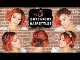Every night, i take a shower and shampoo and condition my hair. 5 Easy Date Night Hairstyles For Short Hair Valentine S Day Youtube