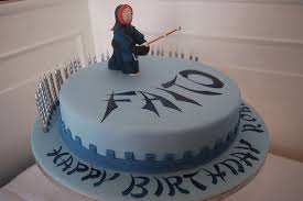 kendo fighter 30th birthday cake 30 birthday cake 30th birthday cakes for men cake