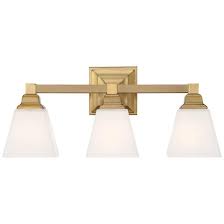 mencino opal 20 wide warm brass and opal glass bath light 71y72 lamps plus bath light light fixtures bathroom vanity brass vanity light