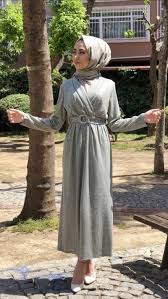 Hardal Kruvaze Payetli Elbise Ik19782 Kamil Keskin Tesettur Giyim Elbise Elbise Modelleri Moda Stilleri