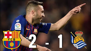 Head to head statistics and prediction, goals, past matches, actual form for la liga. Barcelona Vs Real Sociedad 2 1 La Liga 2019 Match Review Youtube