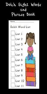 Dolch Words Phrases Book Dolch Words Dolch Sight Words Teaching Sight Words