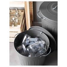 Knodd Tonne Mit Deckel Grau Hier Erhaltlich Ikea Osterreich Ikea Wash Basin Accessories Shower Tub