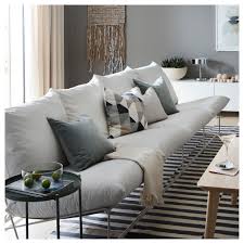 Havsten 4er Sofa Drinnen Draussen Ohne Armlehnen Beige Ikea Osterreich Kissen Sofa Sofa Ikea Outdoor
